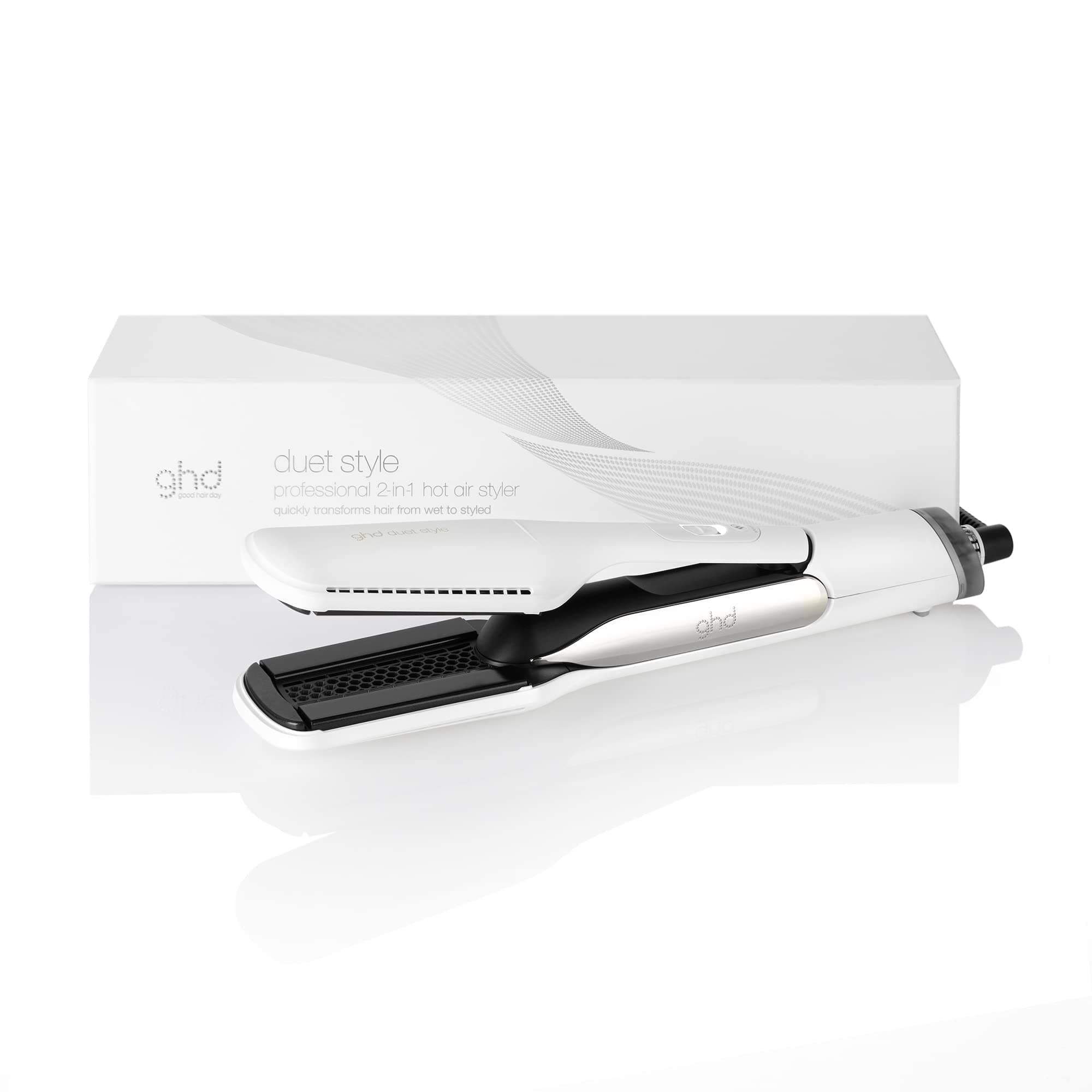 Duet Style 2-in-1 Hot Air Styler - Wet to Styled with No Heat Damage, Frizz-Free Hair, More Shine - for All Hair Types (UK Plug)
