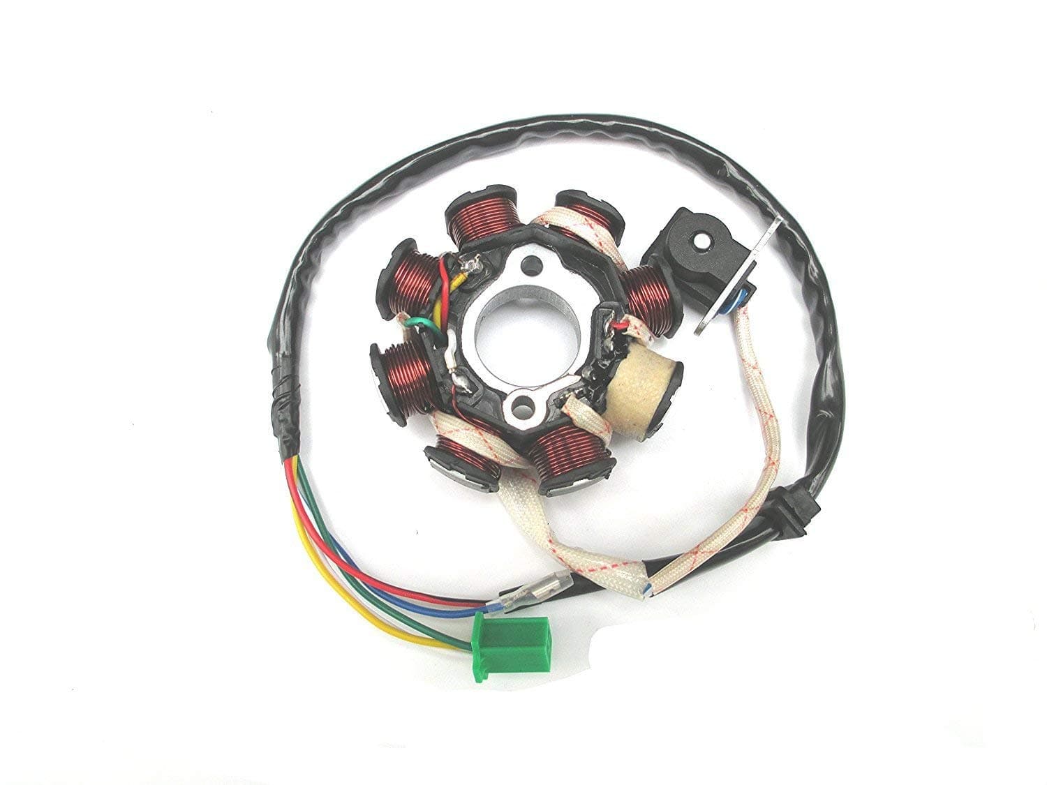 Brand New 8 Pole Coils Ignition Stator Magneto For GY6 125 150cc Moped Scooter Go Kart ATV