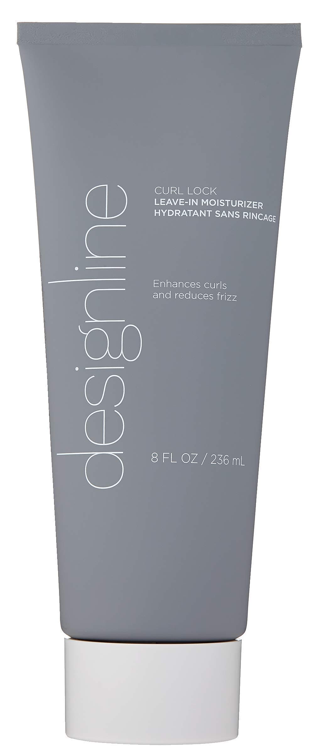 DESIGNLINECurl Lock Leave-in Moisturizer, 8 oz - Regis Leave-In Conditioner Treatment that Helps with Shape Retention and Works as an Instant Detangler for Defrizzing Curly Hair (8 oz)