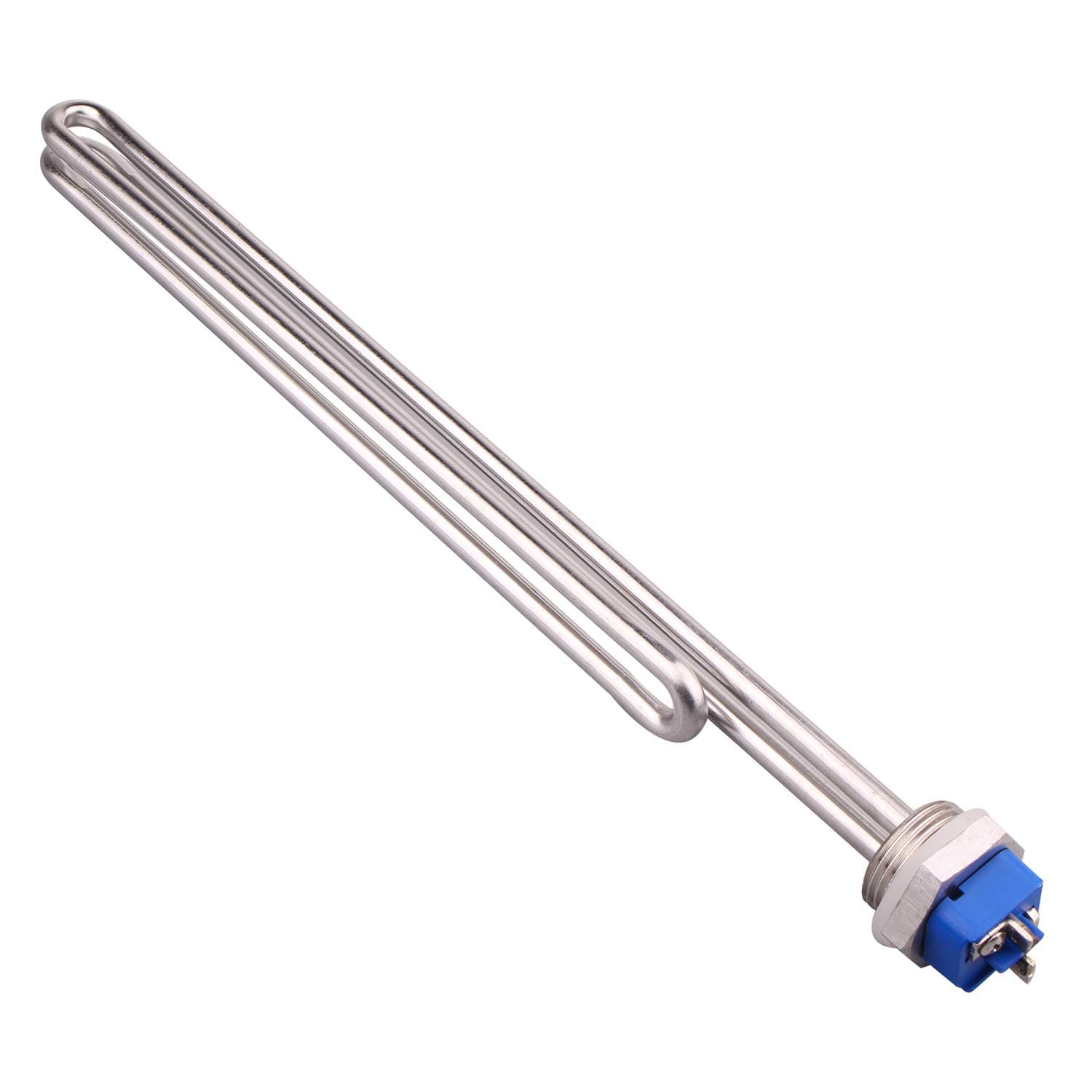 240V 5500W Heating Element Foldback Stainless Steel with 1 Inch BSP (DN25) Thread Silicone O Ring Provided