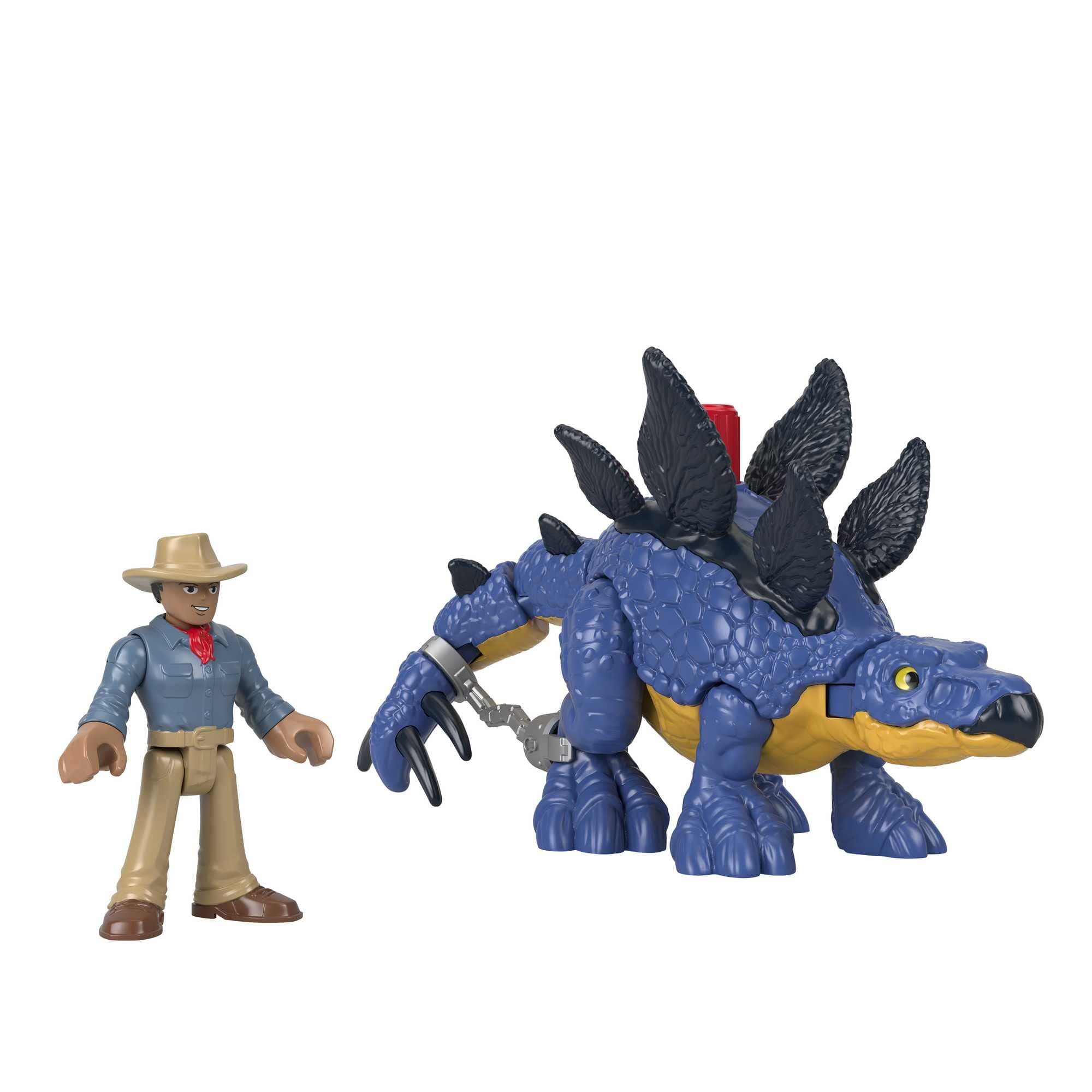 Fisher Price - Imaginext Jurassic World Dominion Stegosaurus & Dr. Grant