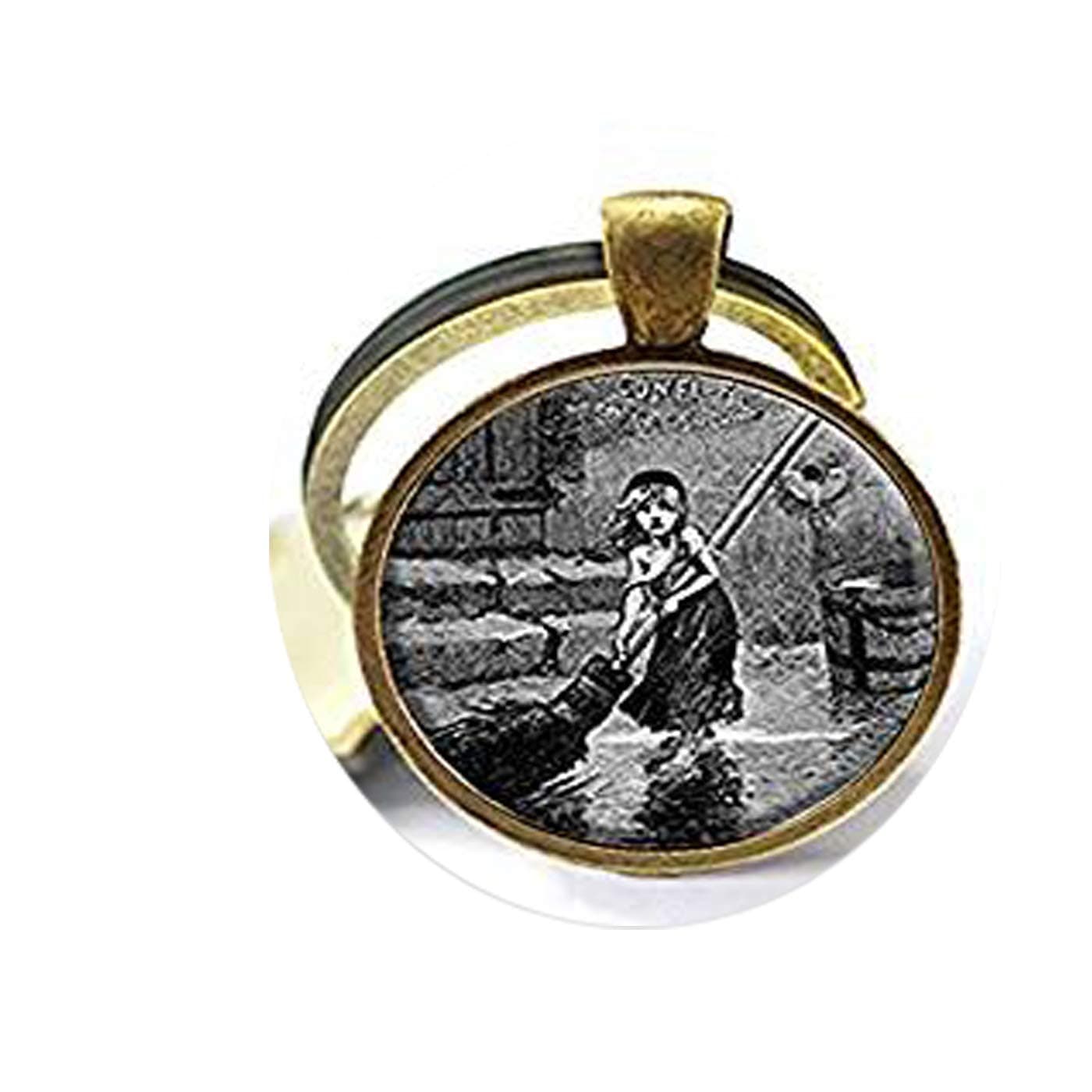 stap Les Miserables Cosette Keychain Jewelry, Les Mis Keychain Jewelry, Les Miserables Jewelry Keychain, Movie Jewelry