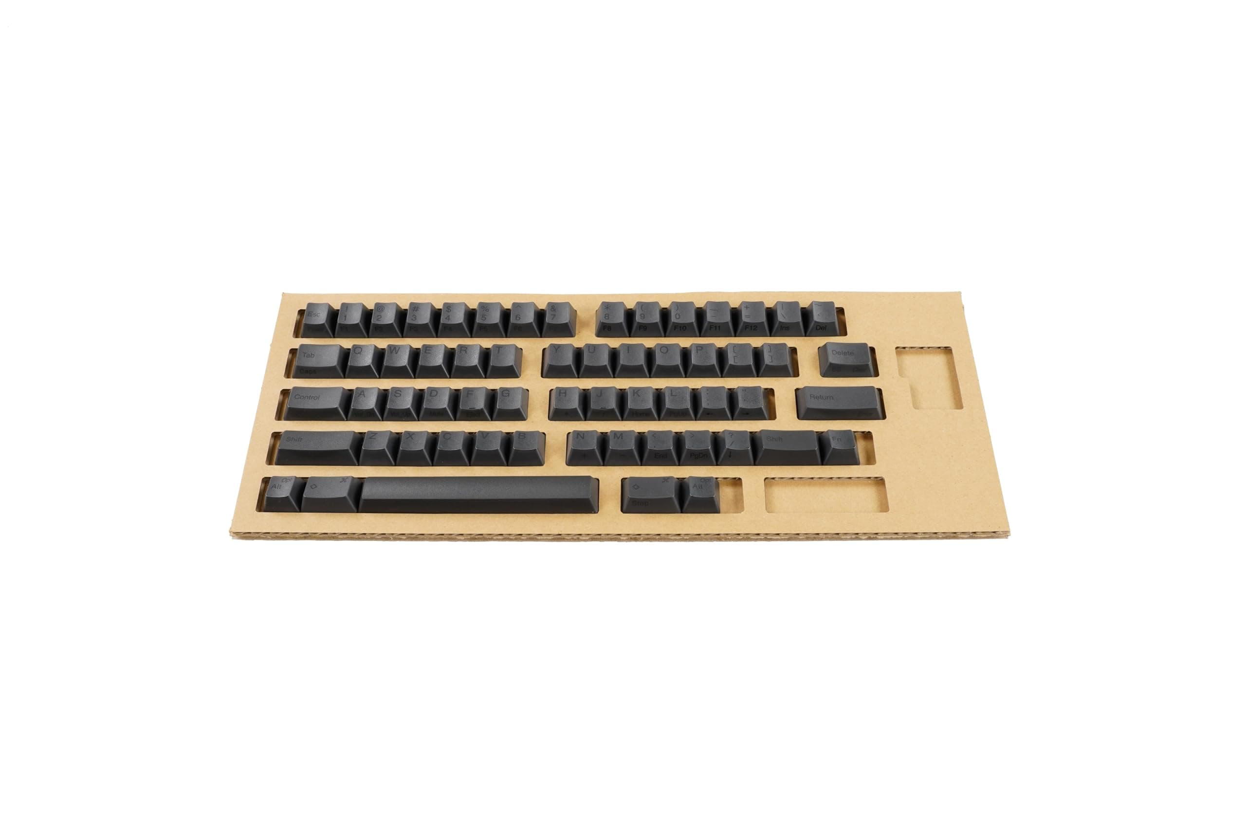 PFU Key Top Set PD-KB400KTB Sumi Black for HHKB English Keyboard Layout