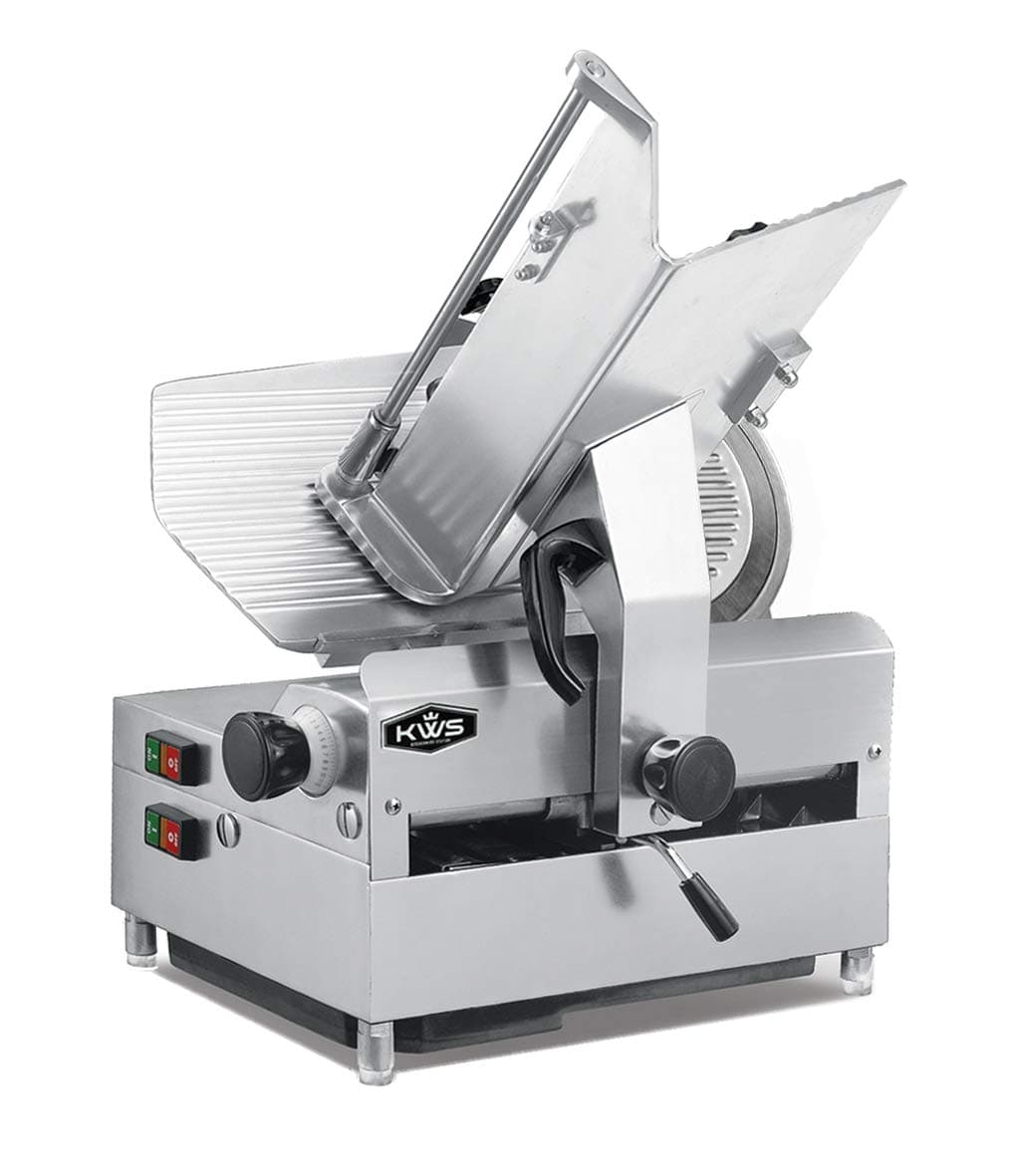 KWS MS-12A 1050W Countertop Model Commercial Automatic Electric Meat Slicer w...