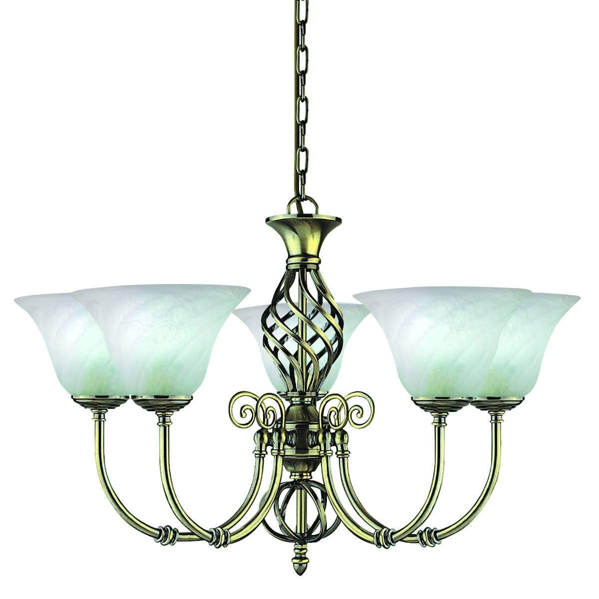 Cameroon 5 Light Candle-Style Chandelier
