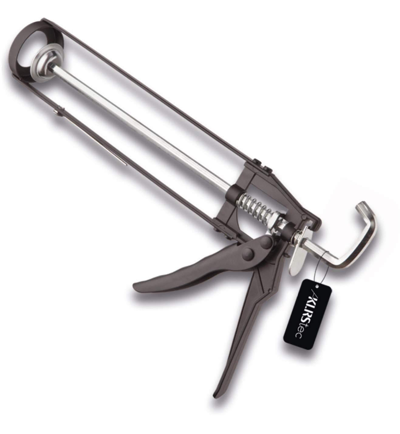 Klrstec Aluminum Metal Cartridge Gun High Grade Silicone Syringe – Silicone Gun Caulking Gun for 310ml Sealants, and Klebstoffkartuschen (Silicone, Acrylic, etc.)