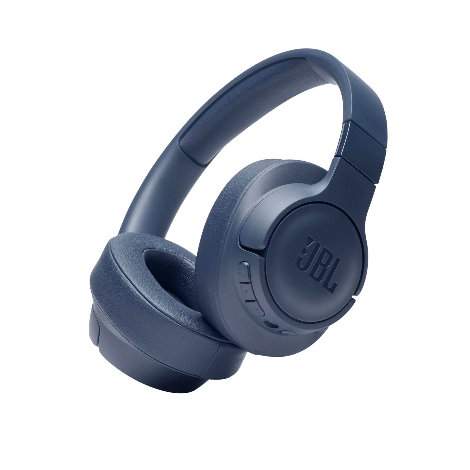 JBL Tune 760NC - Wireless Over-ear Noise Cancelling headphones, JBL Pure Bass Sound, Voice Assist, Google Fast Pair, Up to 50Hrs of Battery with ANC off, Lightweight and foldable design (Blue)