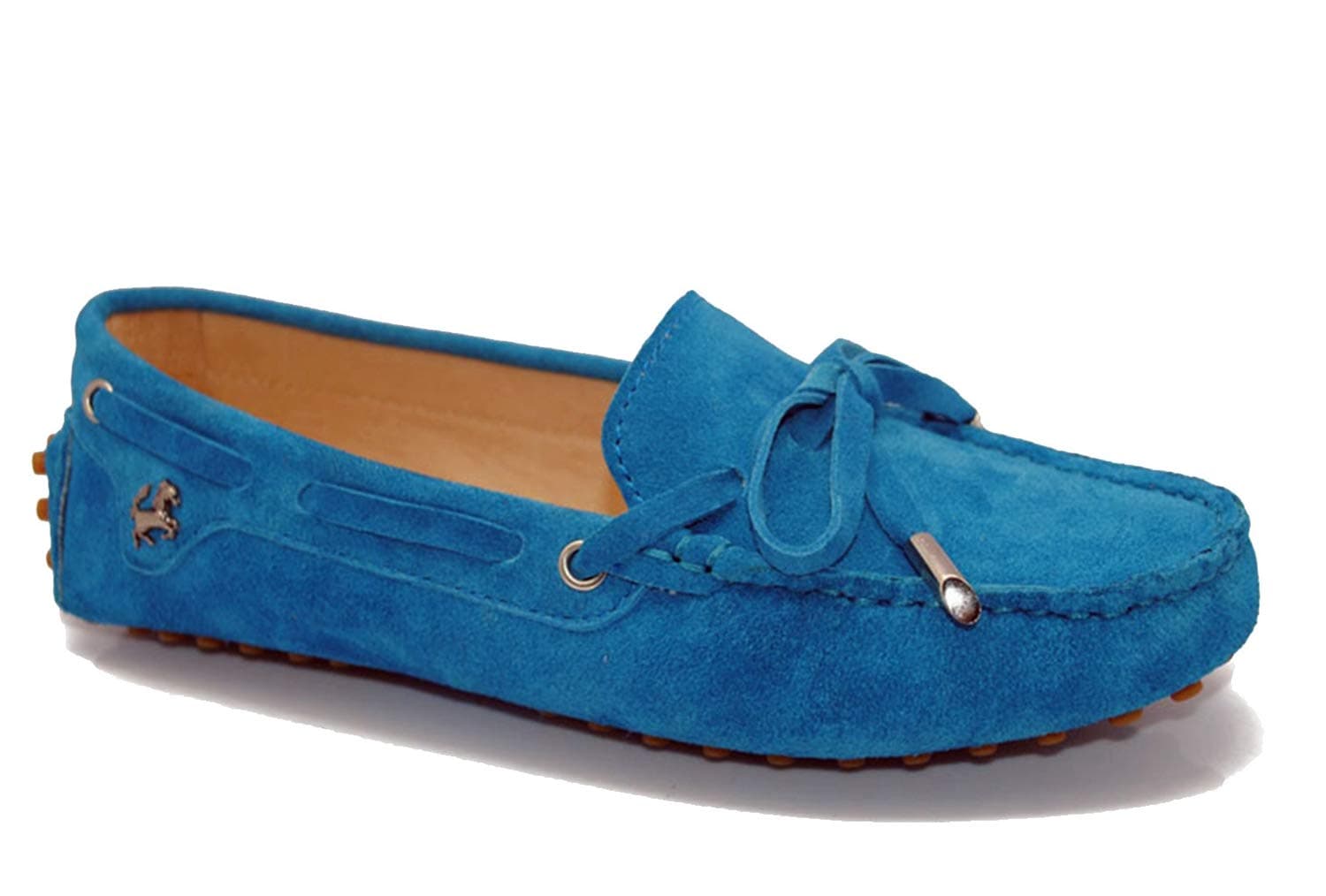 Minishion Womens Loafers & Slip-ons Suede Driving Shoes YB9602