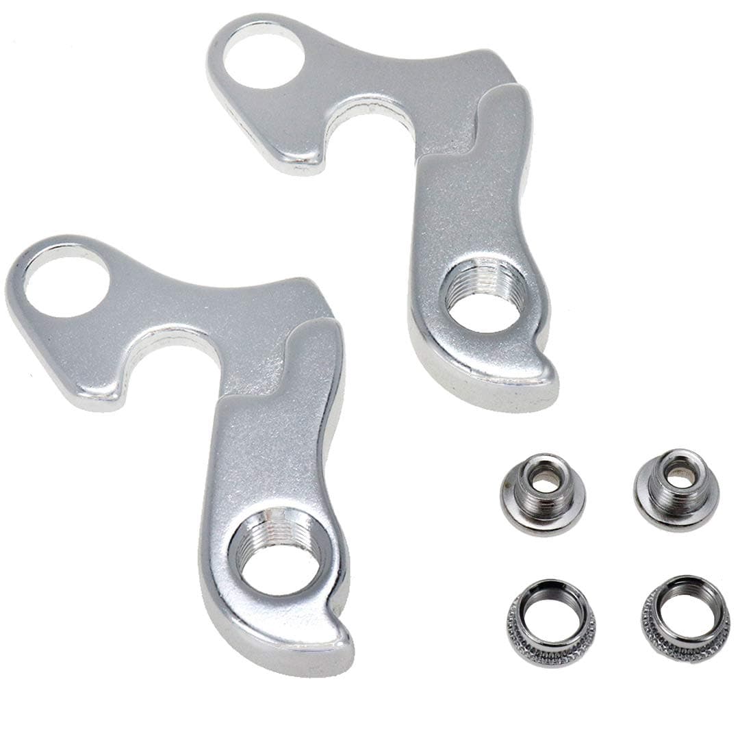 2 Pcs Universal Derailleur Hanger for Cyclocross, Mountain, Road Racing Bike
