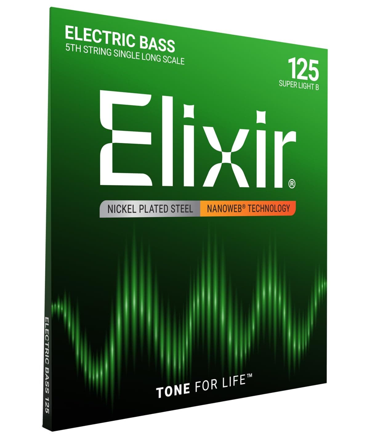 Strings Electric Bass String NANOWEB Coating, .125, Long Scale
