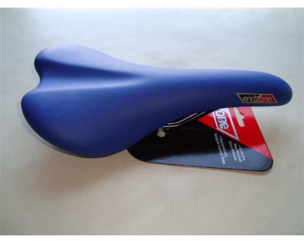 Velo Endzone Saddle Great Fixie Fixed Gear Bicycles and Road Bikes (Blue) By Sgvbicycles