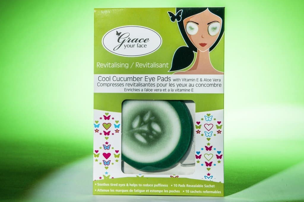 Grace Your Face - Cool Cucumber Eye Pads (10 pads)