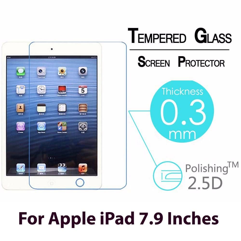 Cassiey Amazing Pro+ 2.5D 9H Hardness Anti-Explosion Tempered Glass Phone Hd Screen Protector For Apple Ipad Mini / Apple Ipad Mini 2 / Apple Ipad Mini 3 / Apple Ipad Mini 4