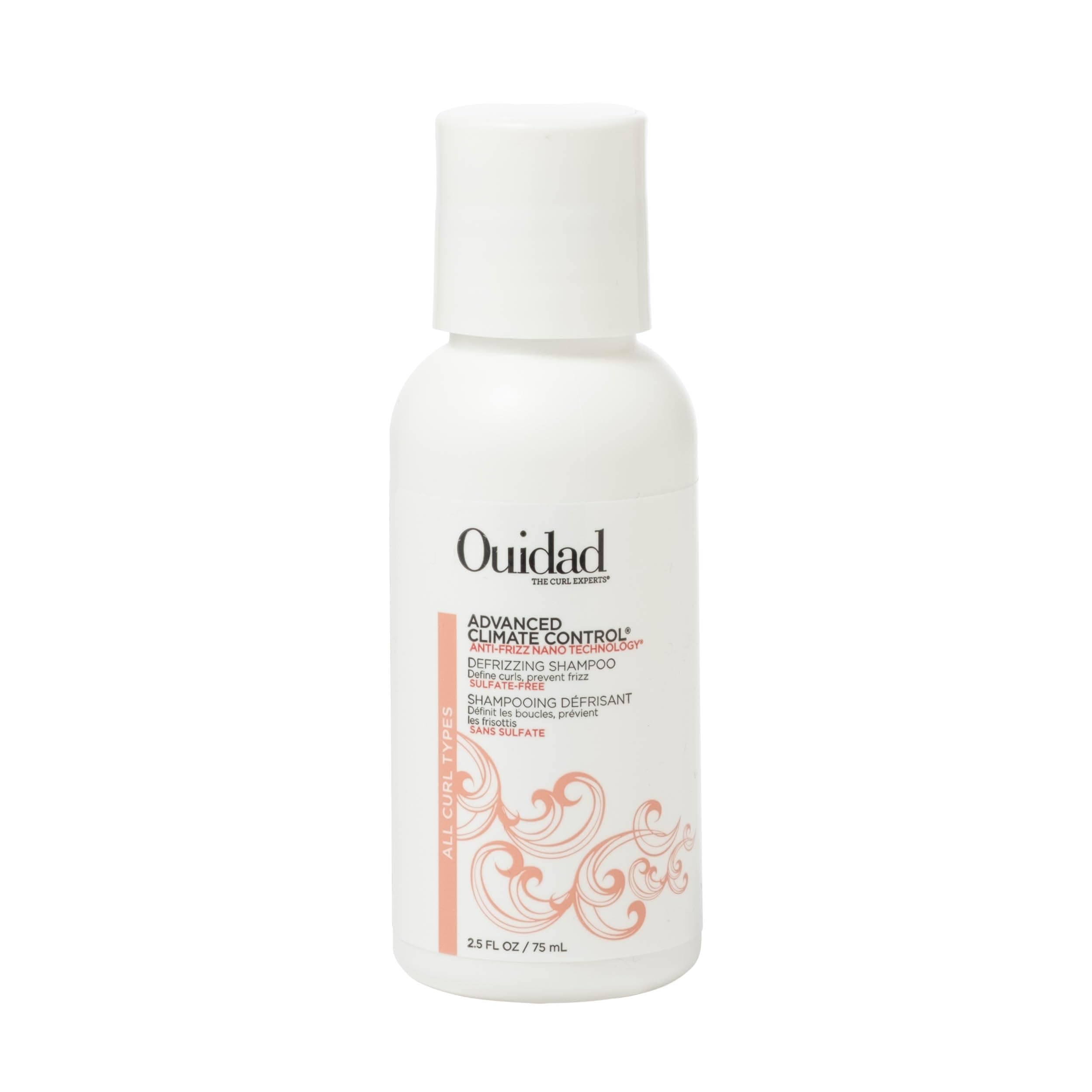 Ouidad Advanced Climate Control Defrizzing Shampoo for Curly Hair – Sulfate-Free Gentle Hair Cleanser with Shea Butter, Locks In Moisture & Locks Out Frizz, Helps Define & Repair Curls, All Curl Types