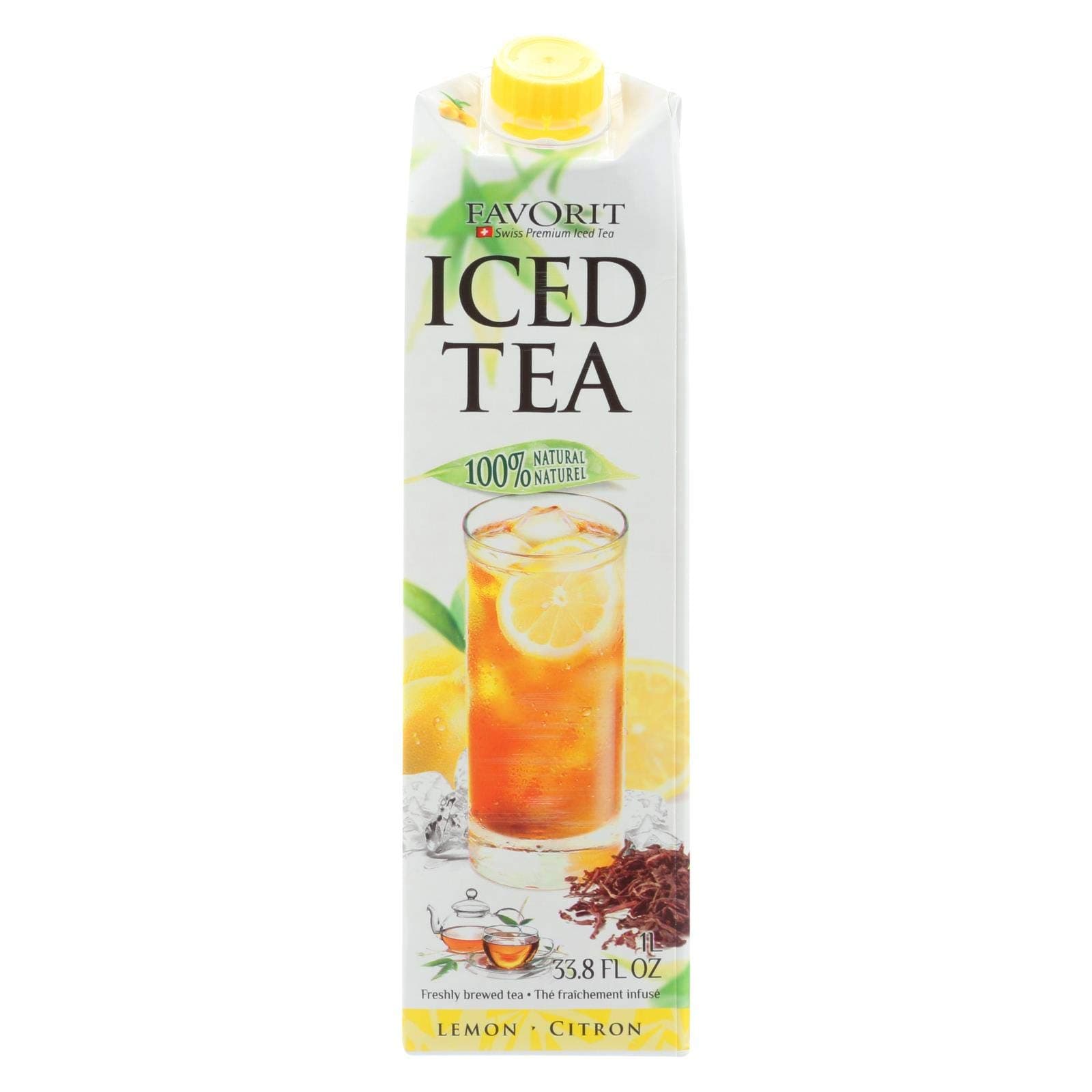 Favorit Favorit Icetea W/Lem Jce 33.8 oz (Pack Of 6)