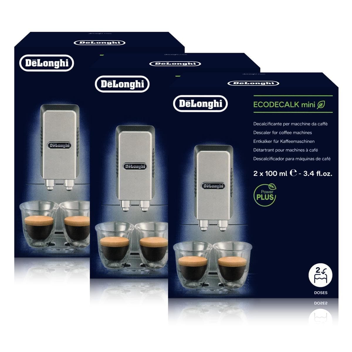 Eco Decalk Natural Coffee Machine Descaler (Pack of 6 x 100ml)