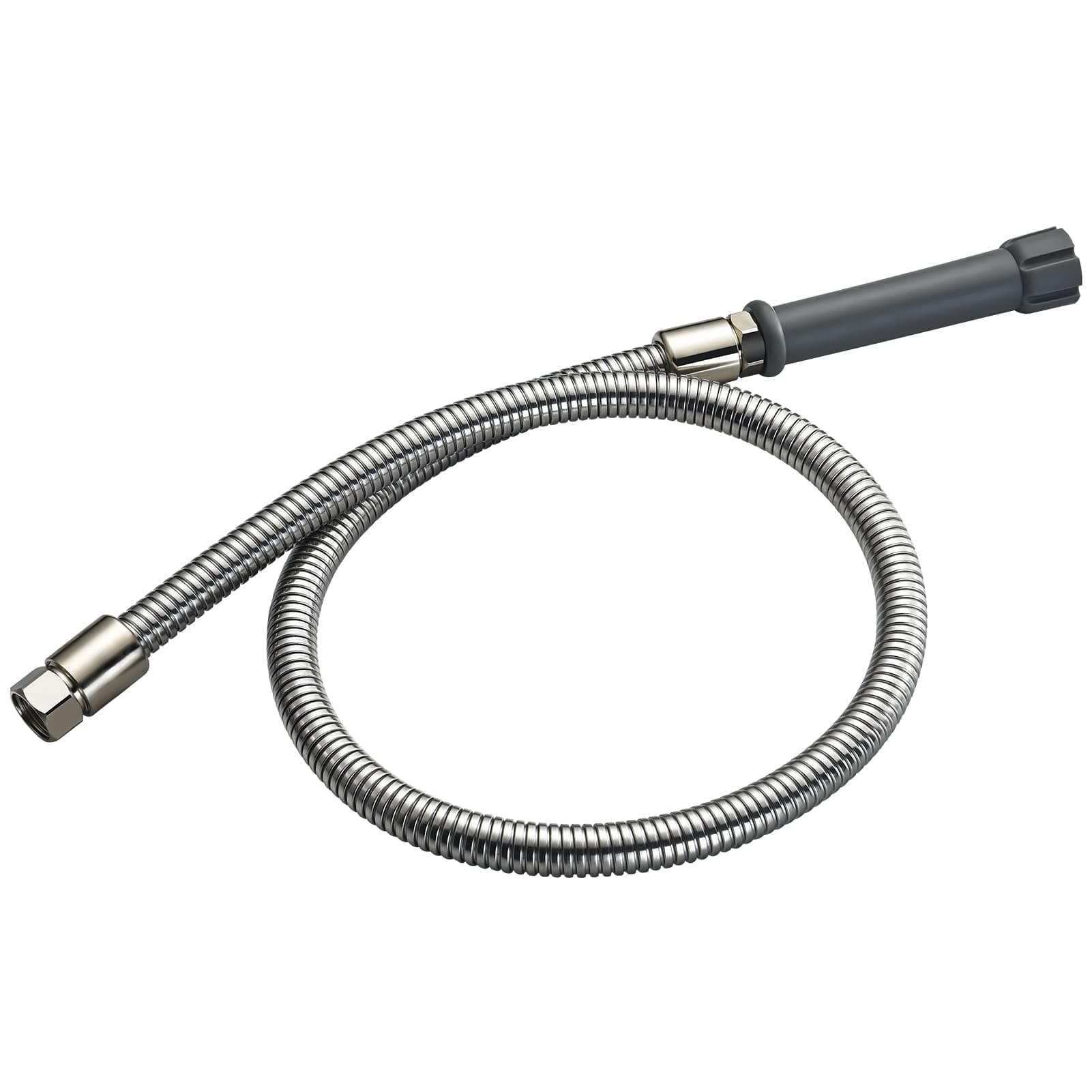 Replacement B-0044-H Pre-Rinse Hose for T&S Brass, 44 Inches Flexible Stainless Steel Hose with Heat Resistant Handle
