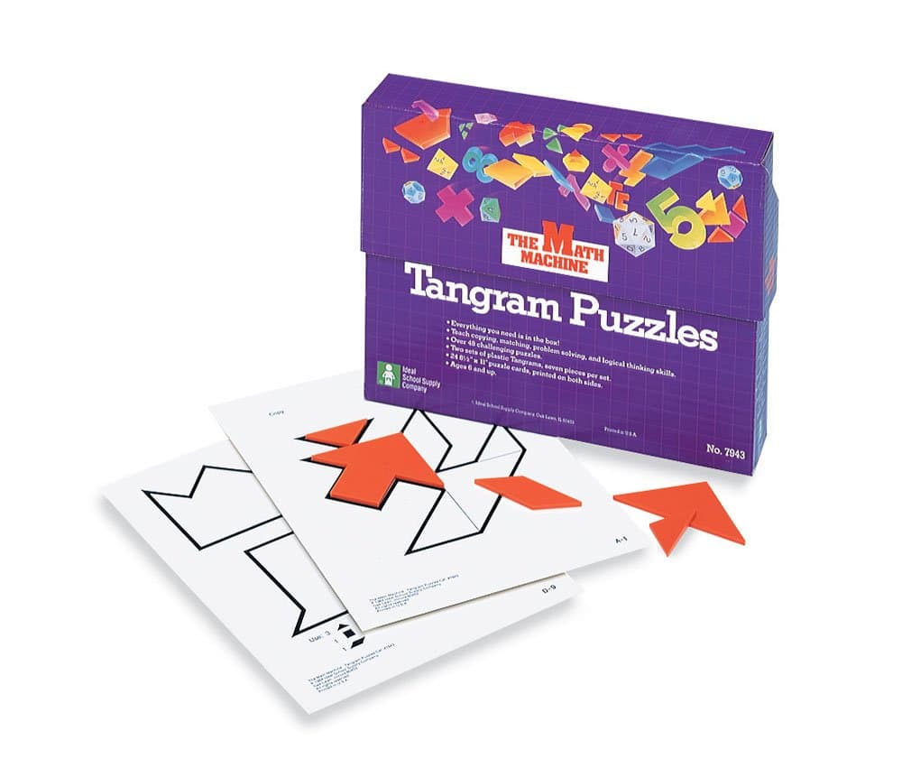 Ideal School Supply Math Machine: Tangram Puzzles