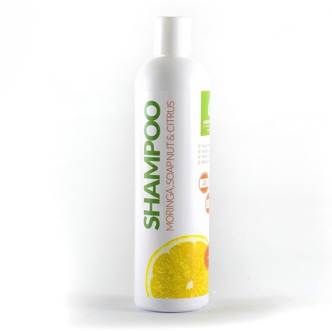 Soap Nut Moringa Citrus Shampoo. Totally Non-toxic