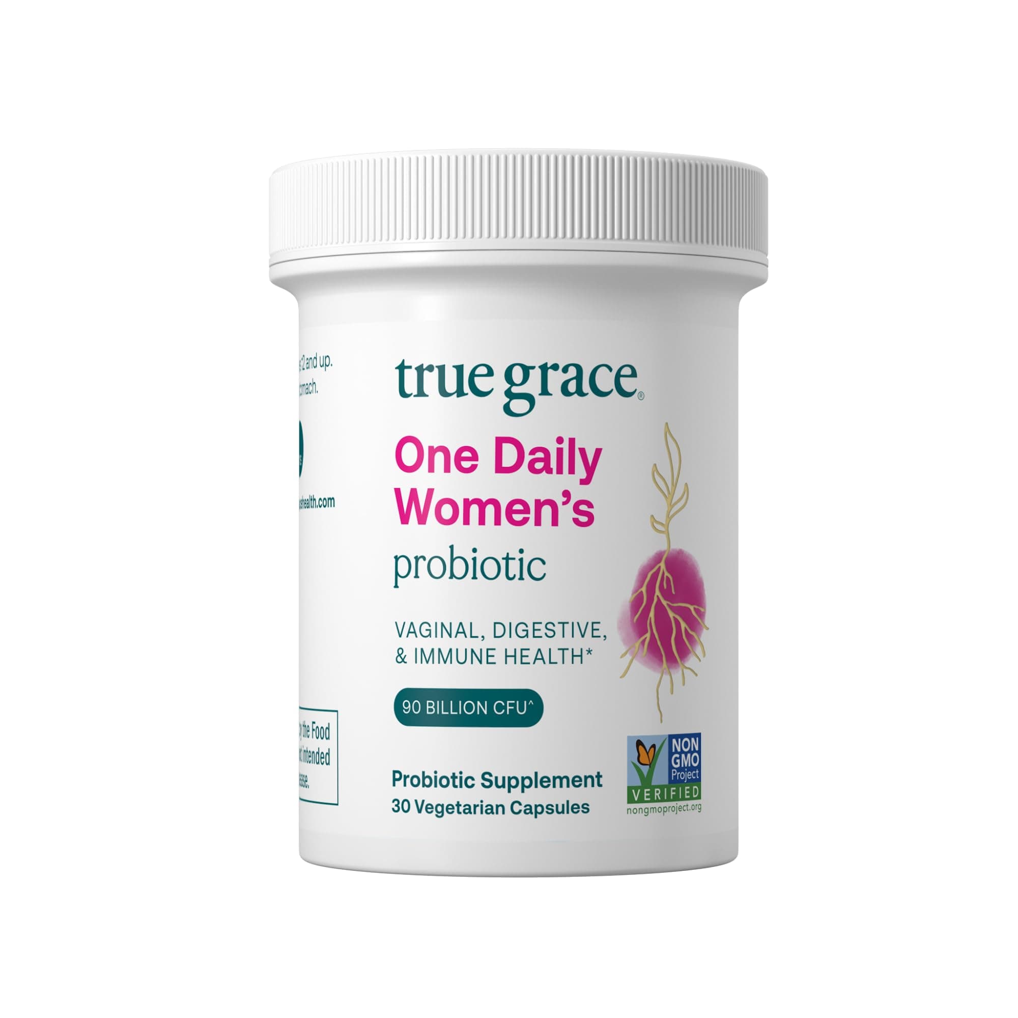 One Daily Women’s Probiotic - 30 Vegetarian Capsules - Digestive, l & Immune Health - Organic, Gluten Free, Dairy Free, Soy Free