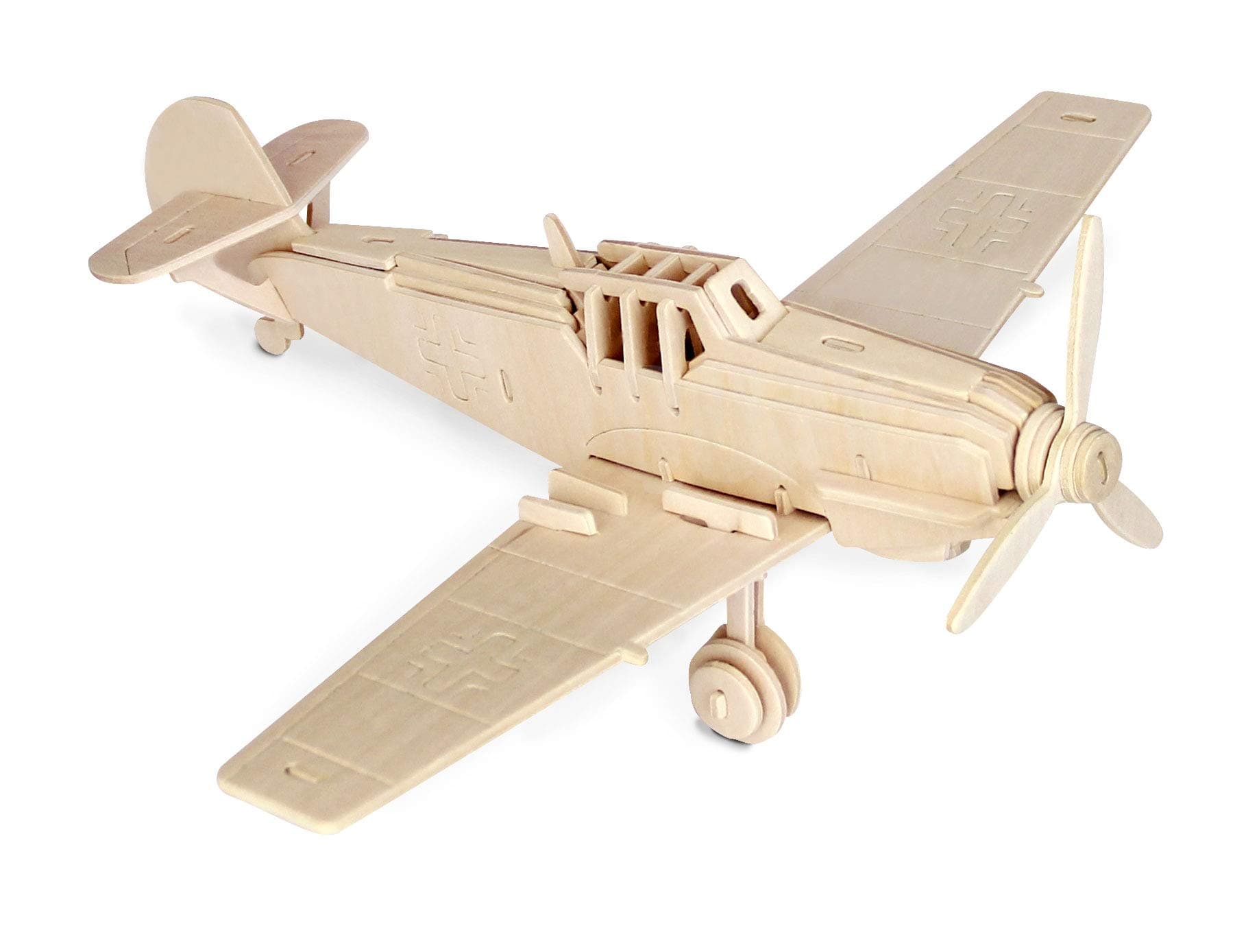 Quay Messerschmitt BF109 Woodcraft Construction Kit FSC
