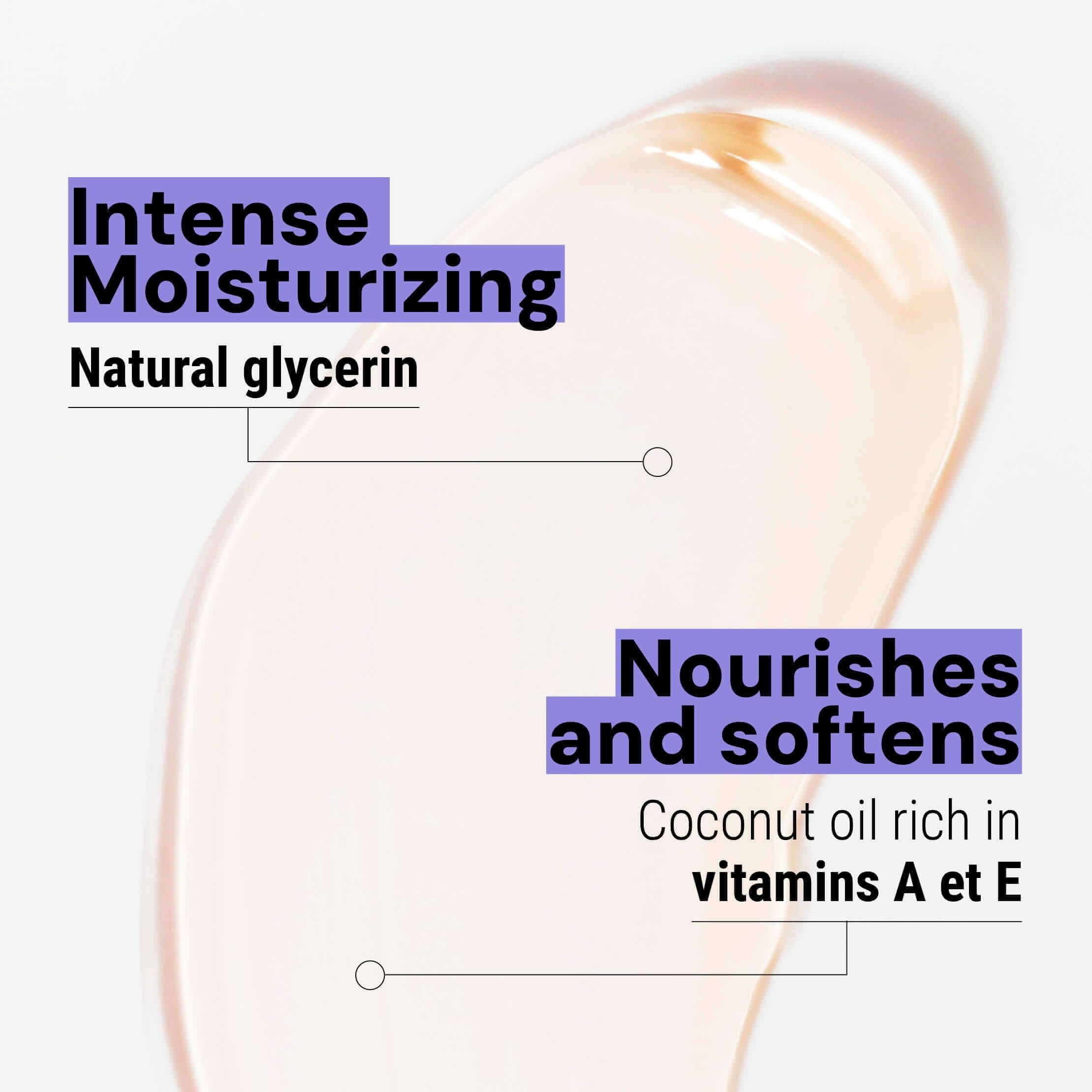 Panier des Sens - Liquid Hand Soap Refills - Lavender Foaming Hand Soap - French Moisturizing Hand Wash with Coconut Oil - Kitchen & Bathroom - Soft Soap Refill 97% Natural - 34 Fl.oz