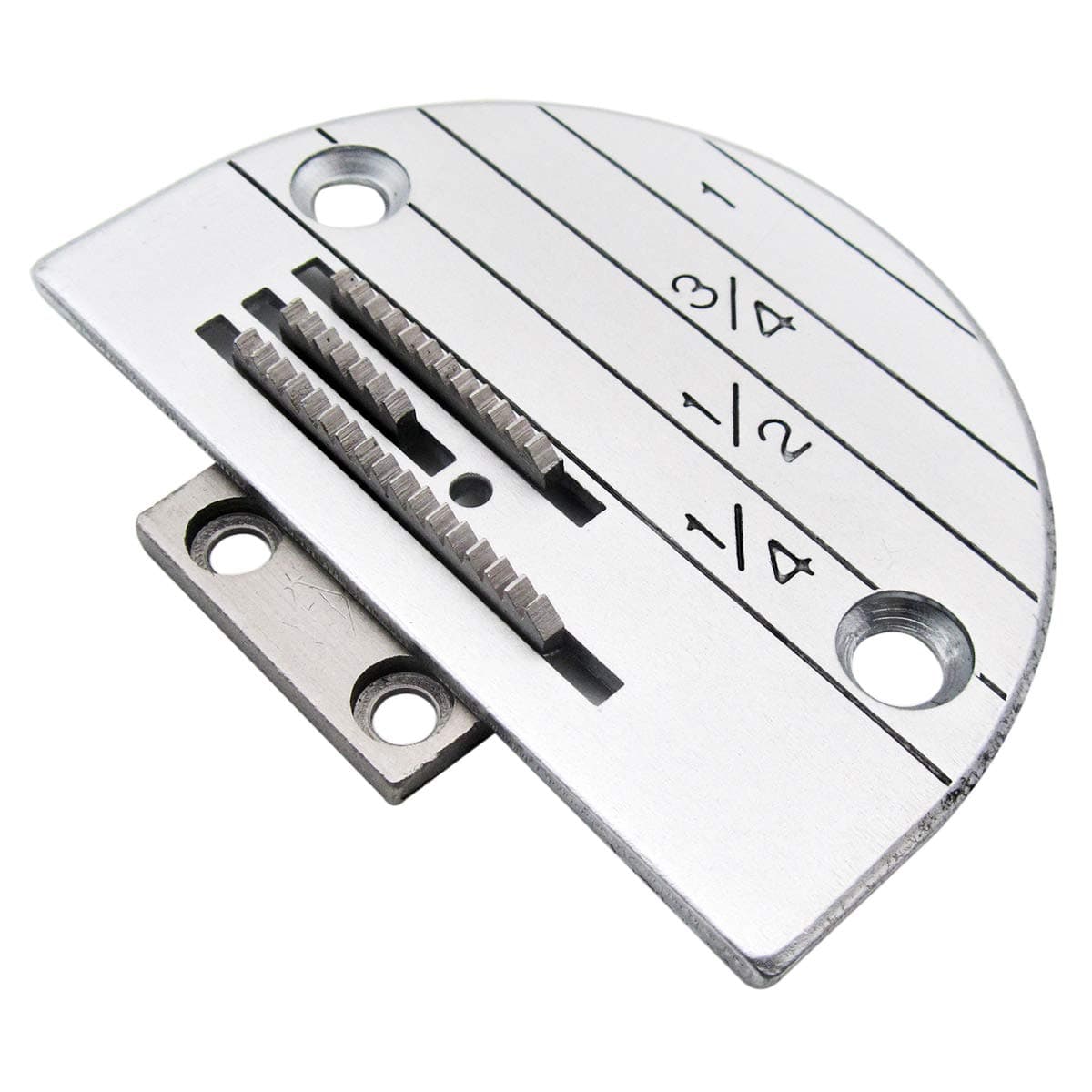 ckpsmsBrand-Three Row Needle Plate&Feed Dog Set Works on All Industrial Single Needle Machines and are Compatible with/Replacement for JUKI Brand DDL-8300/8500/8700 Brother Brand B757 B758 B767 B781