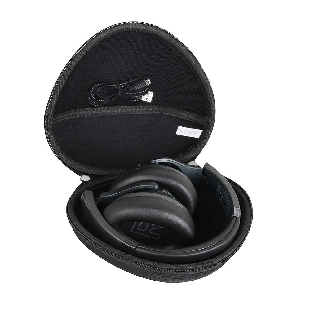 Hard Travel Case for Anker Soundcore Life Q20 / Q20i / Anker Soundcore Life Q30 Hybrid Active Noise Cancelling Headphones (Black)