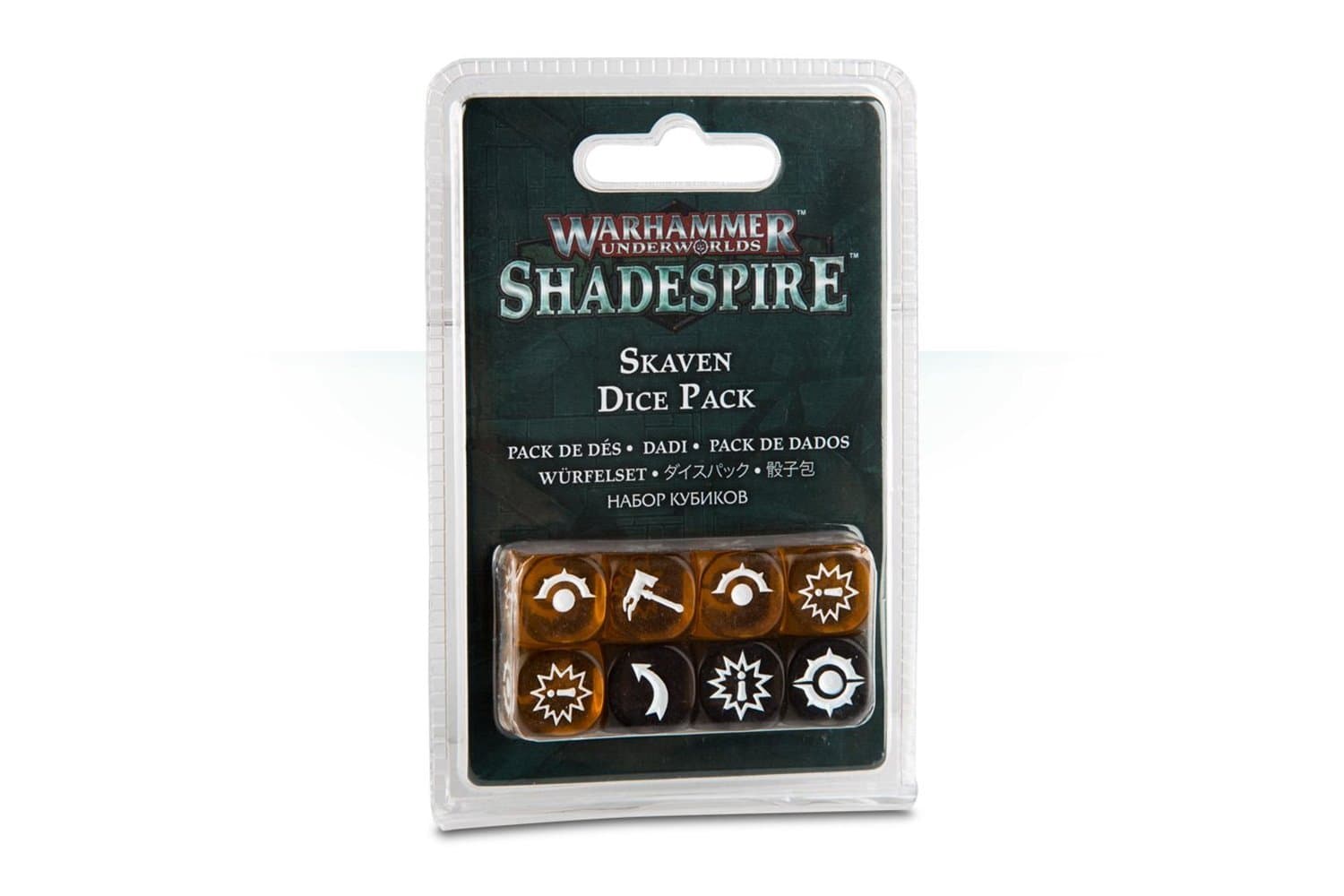 Warhammer Underworlds Games Workshop Shadespire Skaven Dice Pack 110-13