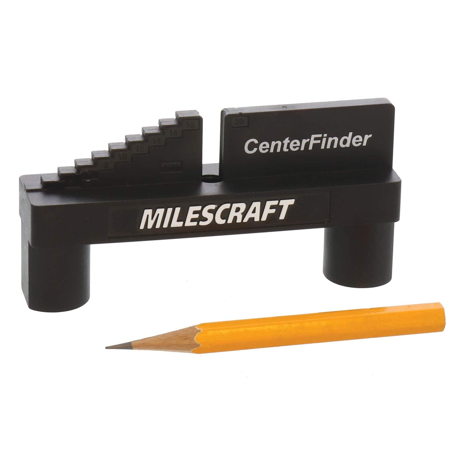 Milescraft 8408 Center Finder - Center Scriber and Offset Measuring & Marking Tool for Woodworking