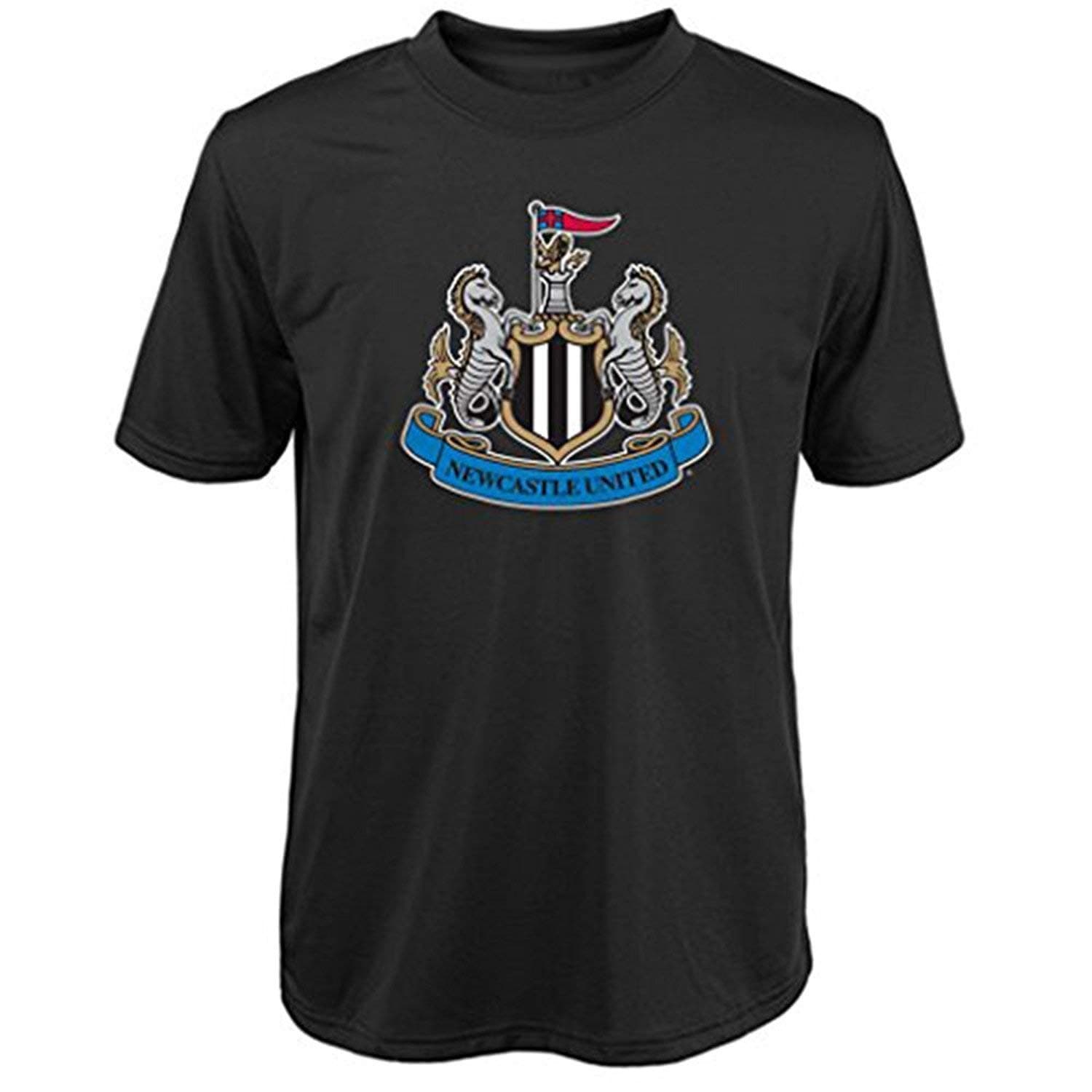 adidasNewcastle United BPL Youth Black Performance Outerstuff T-Shirt