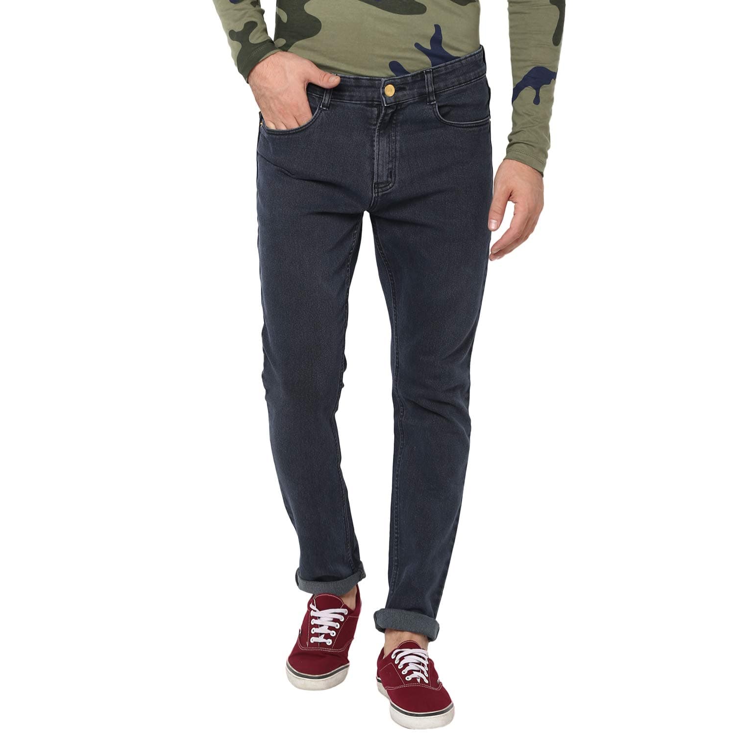 Urbano Fashion Men's Slim Fit Denim Jeans Stretchable