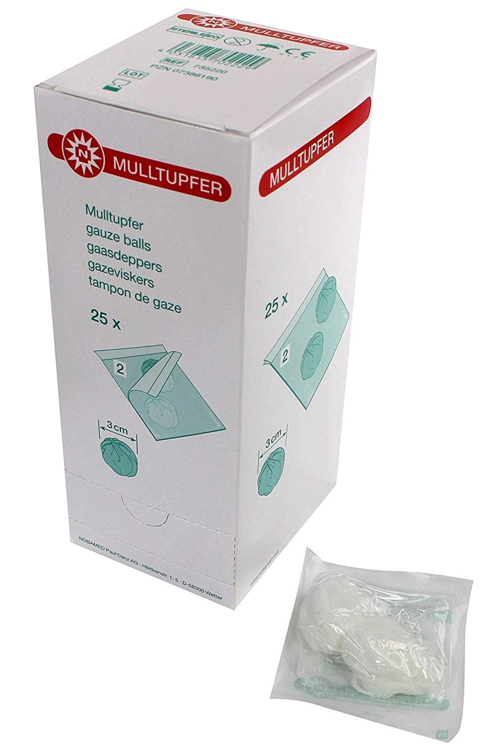 50 sterile Gauze Swab 25 Set's a 2 Pcs sterile