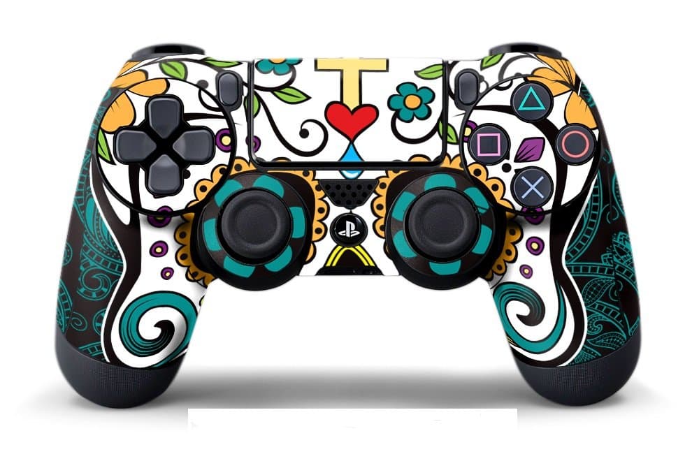 Designer Skin for Playstation 4 Remote Controller PS4 - Sugar Skully
