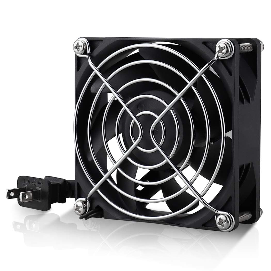 Wathai 80mm EC Axial Fan AC 110V 115V 120V 220V 240V Brushless Cooling Fan 80mm x 25mm