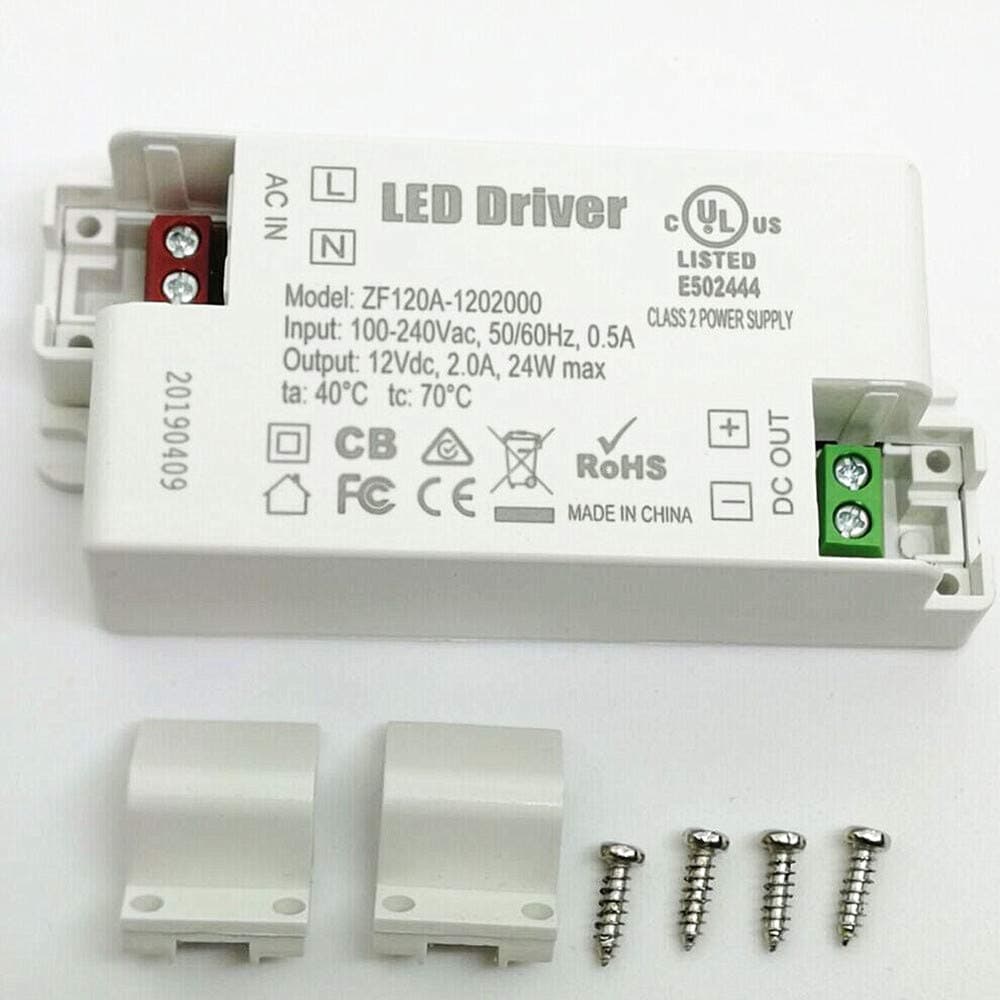 New12V 2A 24W Led Power Supply LED Driver AC DC adapter 100V-240V Power Supply Lighting Transformer for LED Lamp Strip 110V 220V