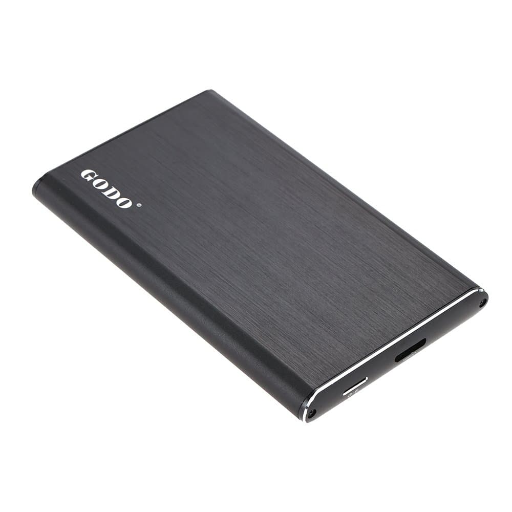 KKmmoon Godo Super Speed 2.5" SATA SSD HDD Hard Disk Drive to USB 3.0 6Gbps Converter Adapter Card External Enclosure Case Caddy + USB Cable