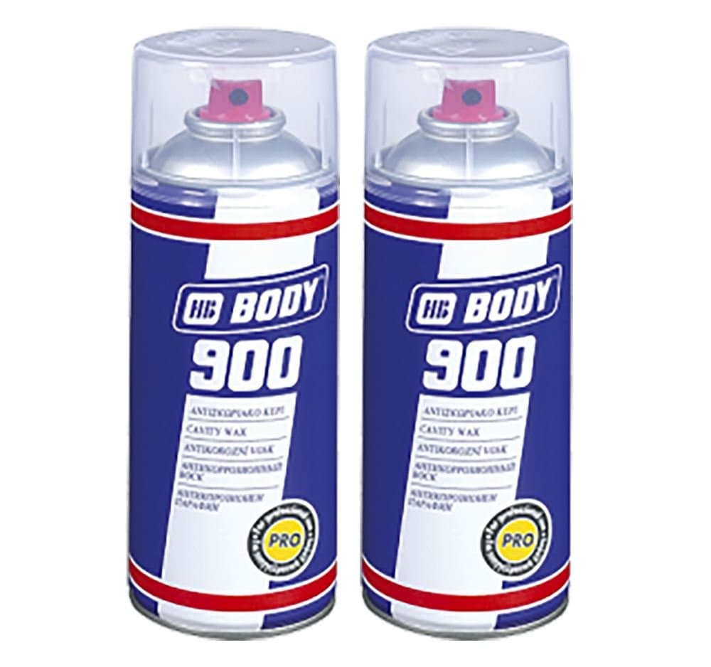 900 Car/Van 2 x 400ml Cavity Wax Oil Spray Exterior/Interior Automotive Closed Parts