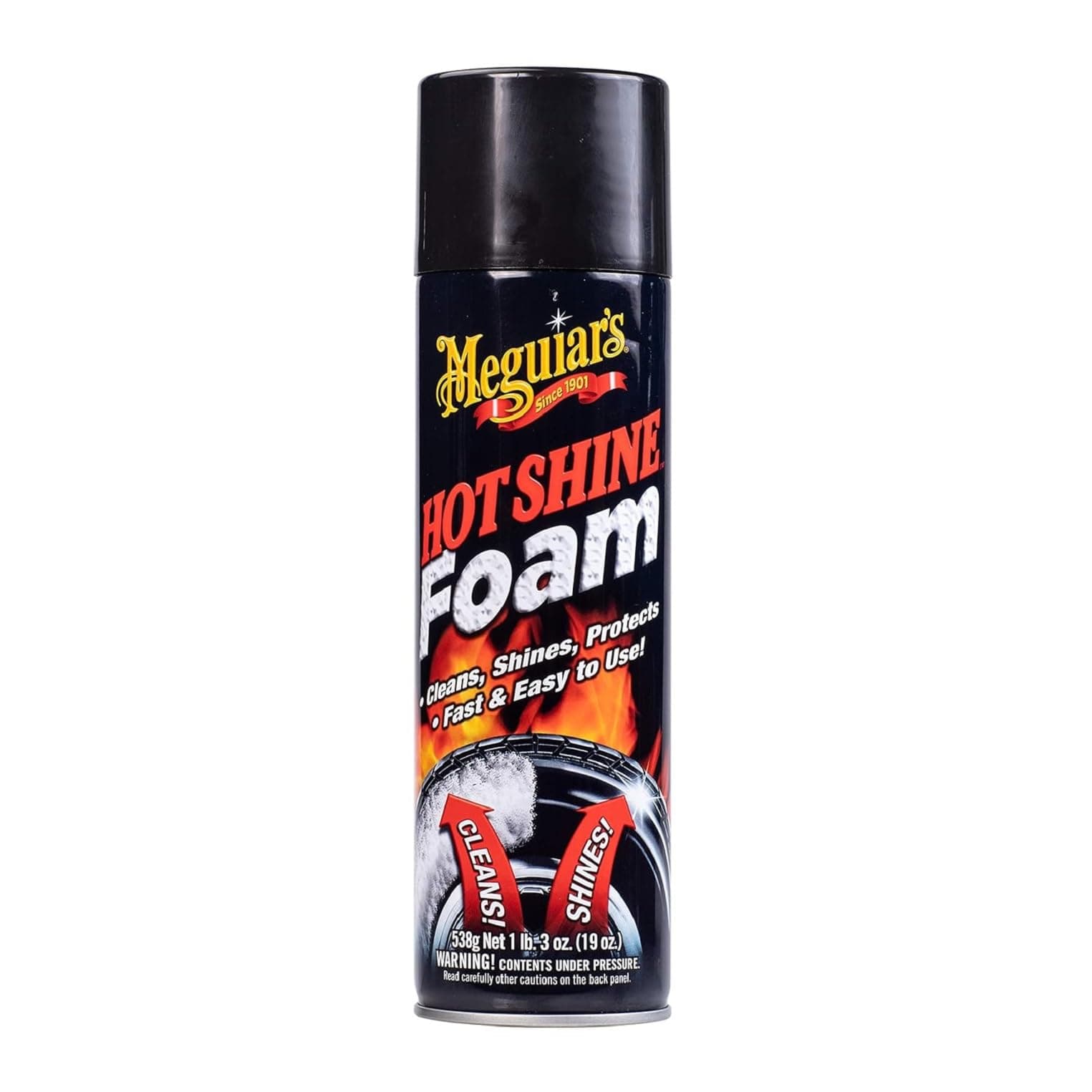 Meguiar'S Hot Shine Car Tire Foam, 19 Oz