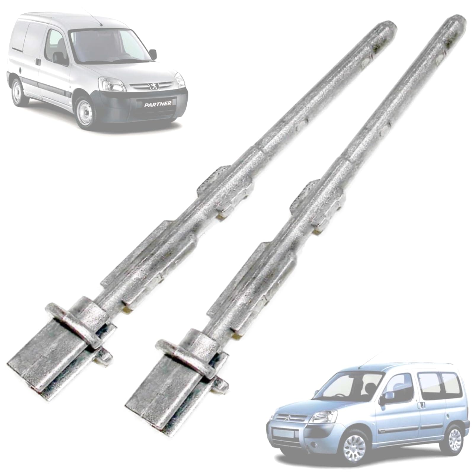 Autoparts - 2x Door lock repair Pin sliding side door handle