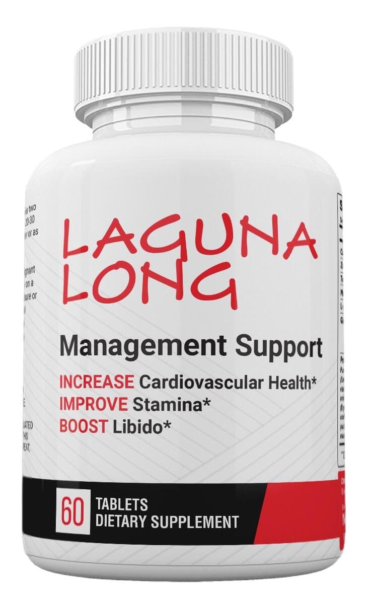 Laguna's Long Dietary Supplements for Men, Laguna Naturally Enhance Performance, Laguna Long Endurance, and Energy Levels, Natural Formula to Sustain Energy & Performance Levels (60 Tablets)