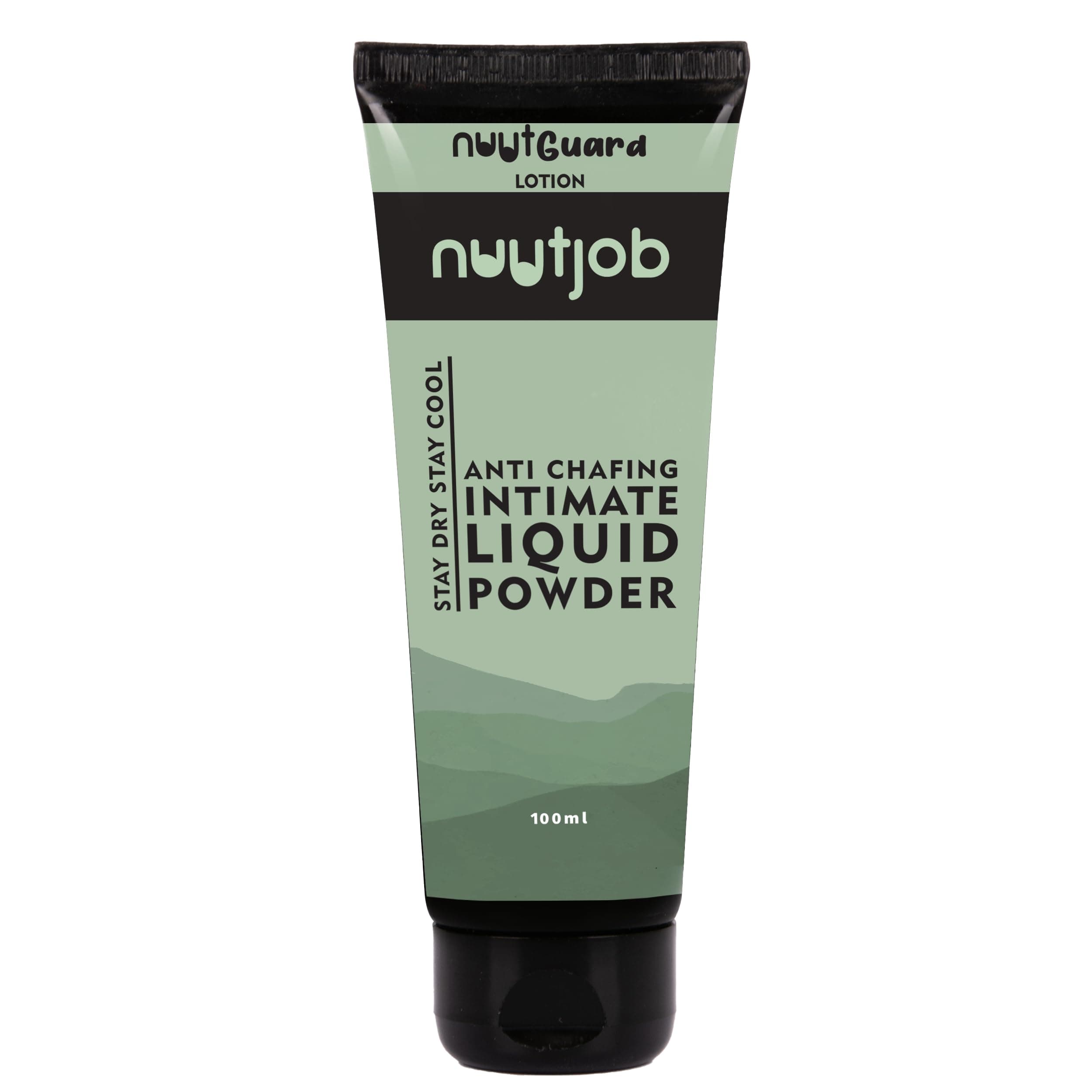 Nuut Guard Liquid Intimate Powder | Intimate Area, Men Hygiene Product with Aloe Leaf Juice, No itching, irritation, bad smell | Prevents wetness | Talc, Aluminium & Paraben Free | For Men & Boys |