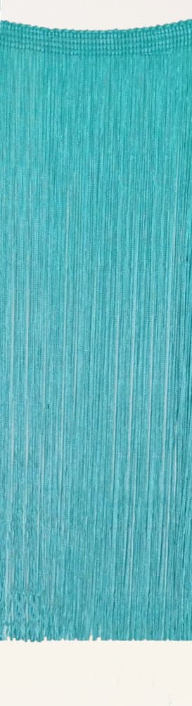 36" Long Chainette Fringe Trim in 36 Colors for Dance Outfits, Costumes, Belly Dance, Evening Apparel ~ (Parrot)