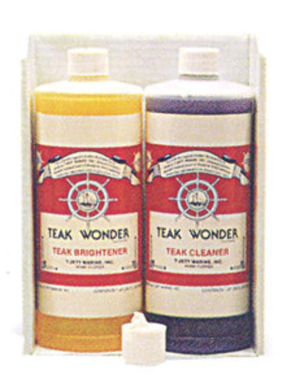 2 x 1.000ml Combo Pack Teak Cleaner and Brightener Entgrauer
