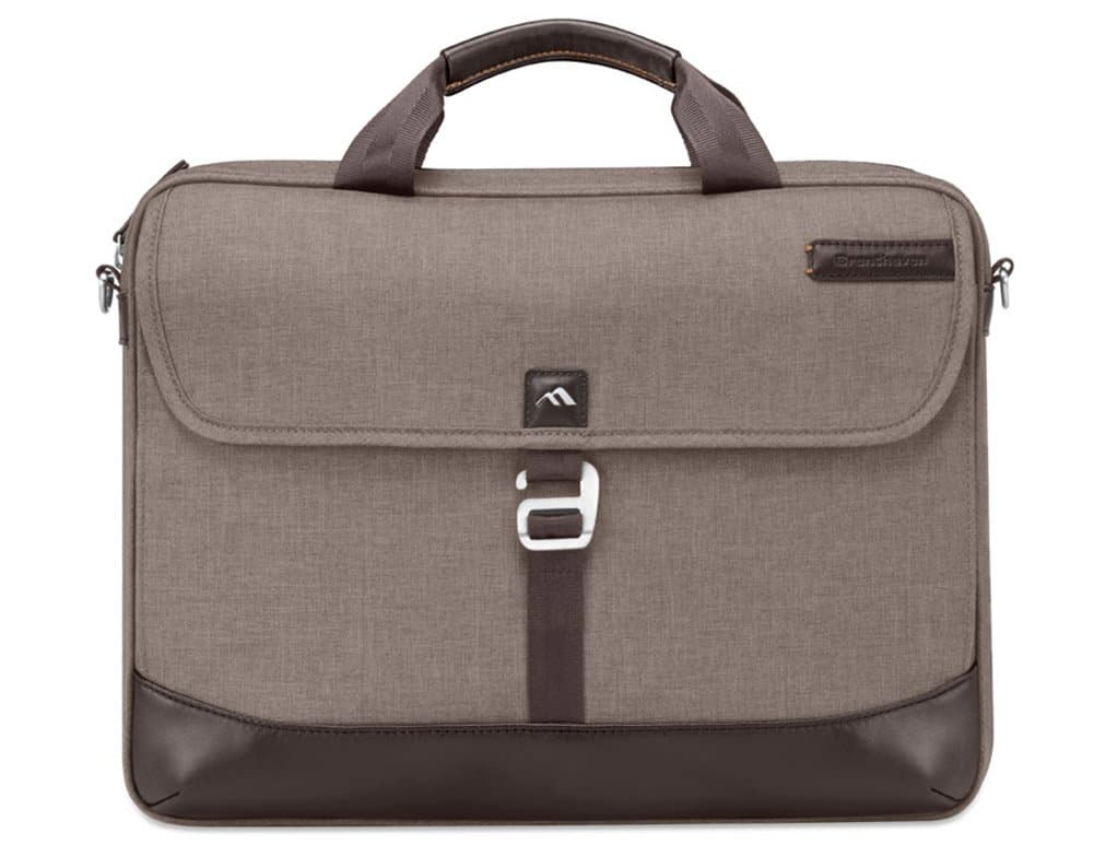 Brenthaven Collins Slim Brief Camel Chambray