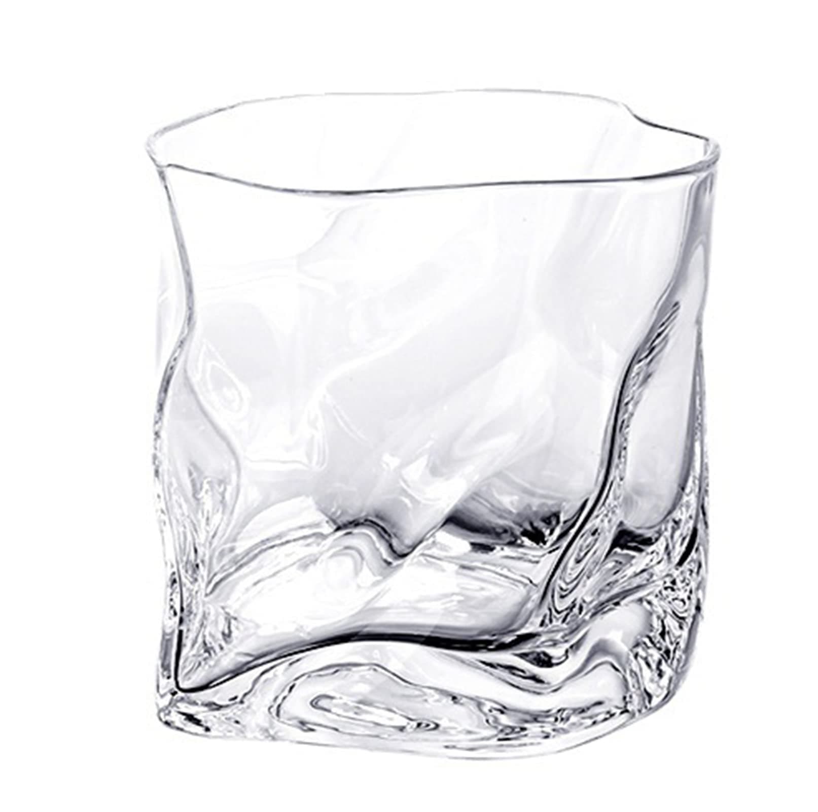 THE WHITE SHOP Double Old Fashioned Glasses, Set of 6,200ml