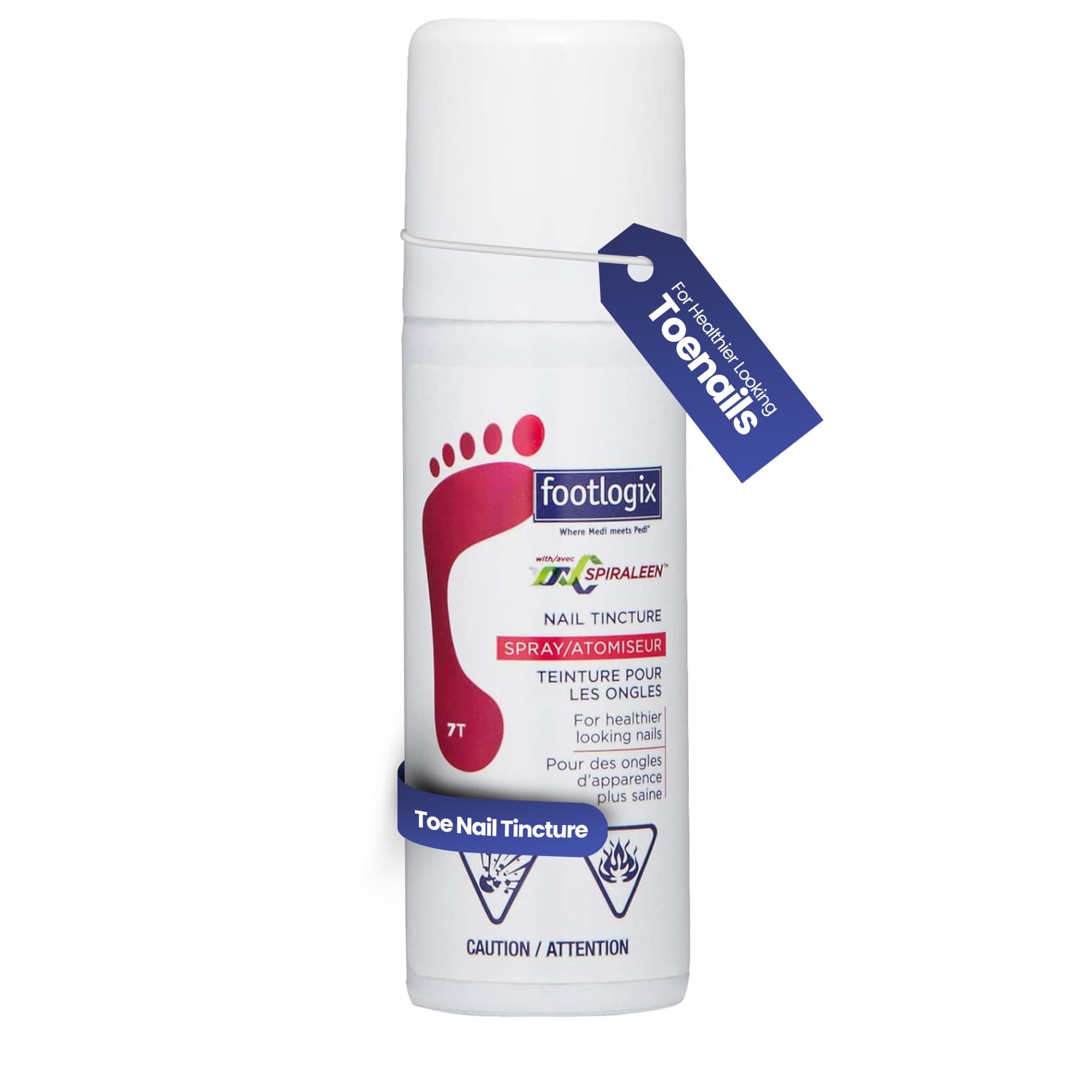 Footlogix Toe Nail Tincture with Spiraleen, 50ml