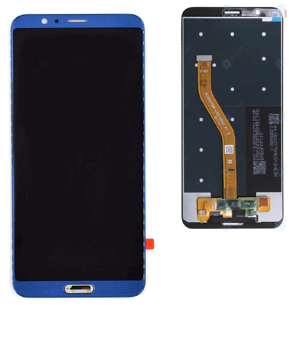 Screencart LCD + Touchscreen Display Combo Folder Compatible for Honor Huawei View 10 v10 BKL AL20 AL30 L09 Blue