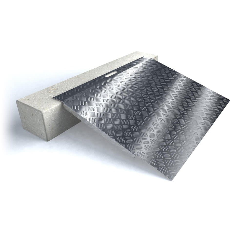 hyseco Aluminium Threshold Mobility Ramp for Model 5-15 cm Sil