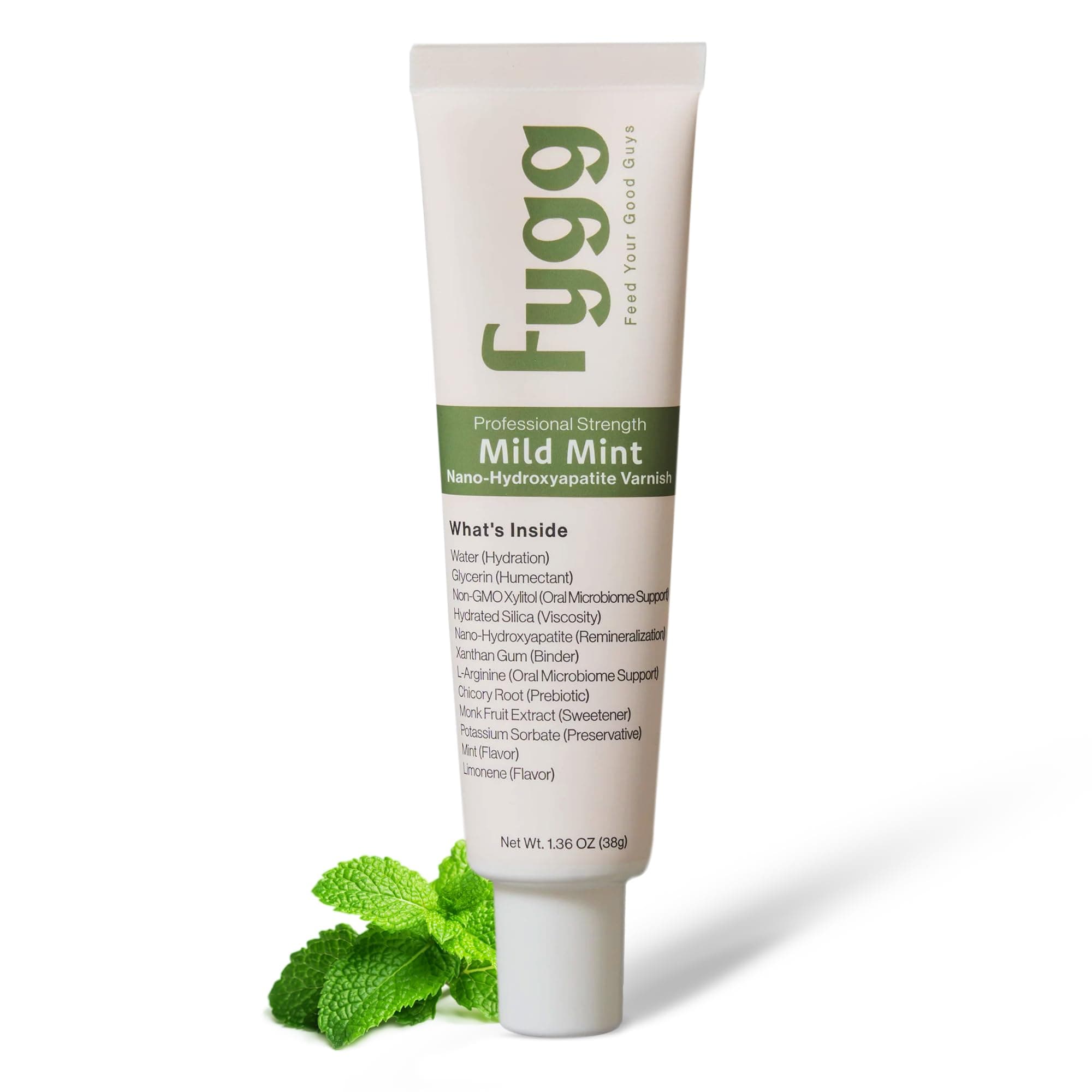 Nano-Hydroxyapatite Dental Varnish | Fluoride-Free Enamel Repair for Sensitive Teeth | Mild Mint Flavor, Suitable for Adults & Kids